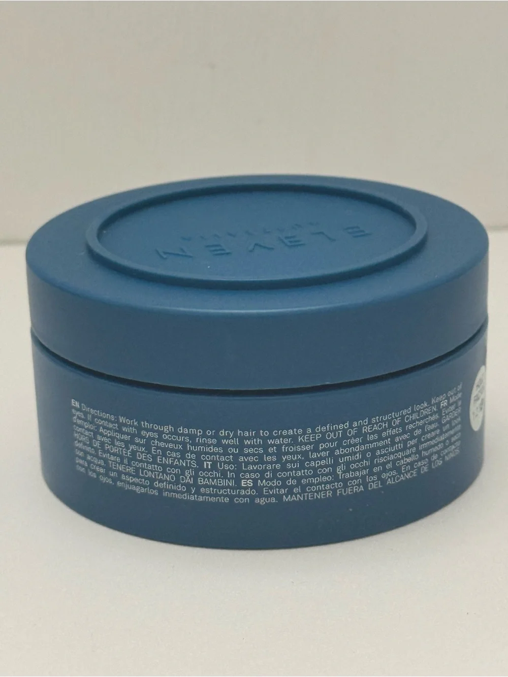 Strong Hold Styling Paste - Blue